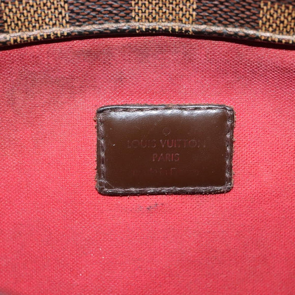 LOUIS VUITTON Damier Ebene Bloomsbury PM Shoulder Bag N42251 LV Auth 123175