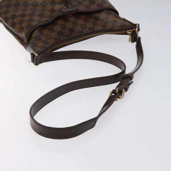 LOUIS VUITTON Damier Ebene Bloomsbury PM Shoulder Bag N42251 LV Auth 123175