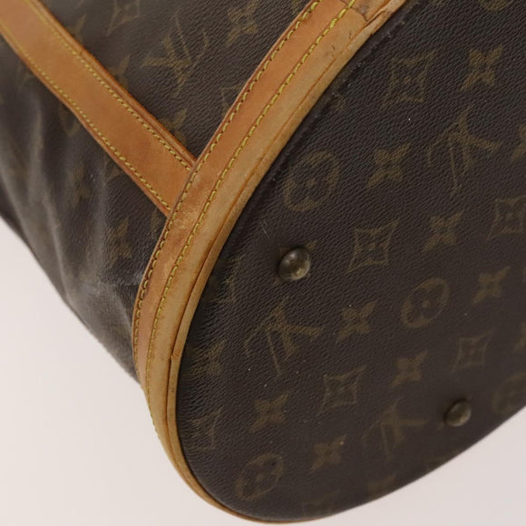 LOUIS VUITTON Monogram Bucket GM Shoulder Bag Vintage M42236 LV Auth 123180