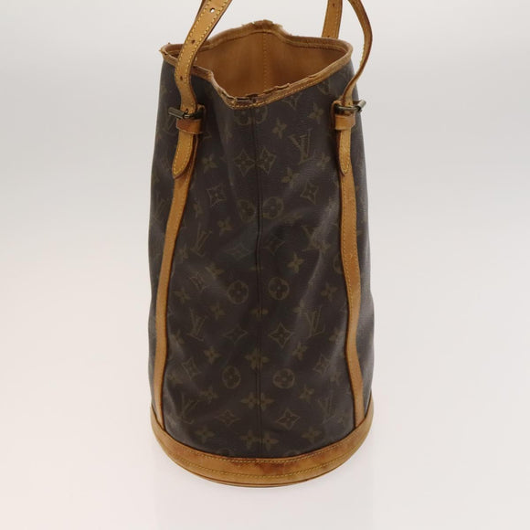 LOUIS VUITTON Monogram Bucket GM Shoulder Bag Vintage M42236 LV Auth 123180