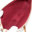 LOUIS VUITTON Multicolor Pochette Accessoires Pouch White M92649 Auth 123204V-20