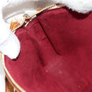 LOUIS VUITTON Multicolor Pochette Accessoires Pouch White M92649 Auth 123204V-22