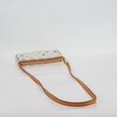 LOUIS VUITTON Multicolor Pochette Accessoires Pouch White M92649 Auth 123204V-7
