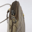 GUCCI GG Supreme Web Sherry Line Shoulder Bag PVC Beige 904 02 047 Auth 123208-9