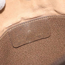 GUCCI GG Supreme Web Sherry Line Shoulder Bag PVC Beige 904 02 047 Auth 123208-19