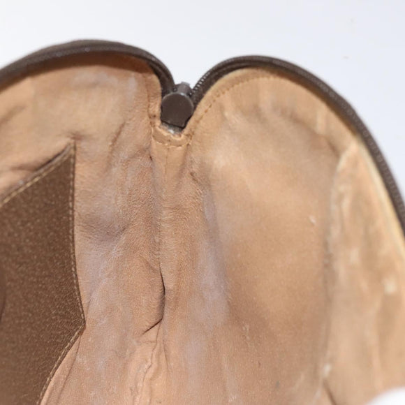 GUCCI GG Supreme Web Sherry Line Shoulder Bag PVC Beige 904 02 047 Auth 123208