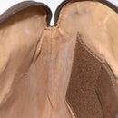 GUCCI GG Supreme Web Sherry Line Shoulder Bag PVC Beige 904 02 047 Auth 123208-21