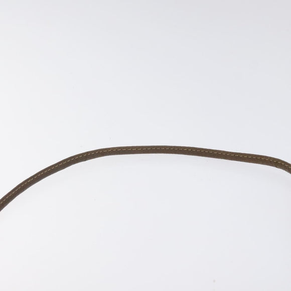 GUCCI GG Supreme Web Sherry Line Shoulder Bag PVC Beige 904 02 047 Auth 123208