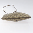 GUCCI GG Supreme Web Sherry Line Shoulder Bag PVC Beige 904 02 047 Auth 123208-5