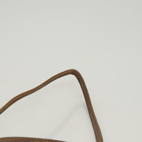 GUCCI GG Supreme Web Sherry Line Shoulder Bag PVC Beige 904 02 047 Auth 123211