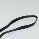 Christian Dior Trotter Canvas Shoulder Bag Navy Gold Auth 123224-14