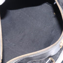 CELINE C Sulky Hand Bag Canvas Black Auth 123260-11