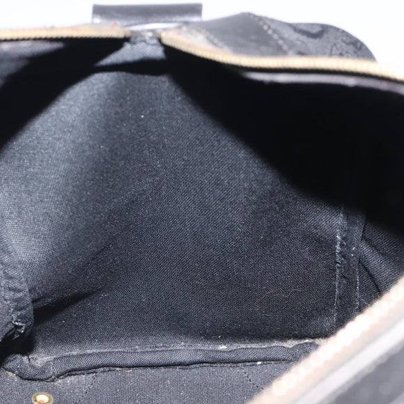CELINE C Sulky Hand Bag Canvas Black Auth 123260