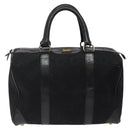 CELINE C Sulky Hand Bag Canvas Black Auth 123260-13
