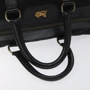 CELINE C Sulky Hand Bag Canvas Black Auth 123260-7