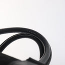 CELINE C Sulky Hand Bag Canvas Black Auth 123260-8