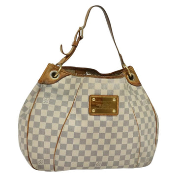 LOUIS VUITTON Damier Azur Galliera PM Shoulder Bag N55215 LV Auth 123282