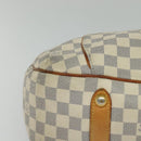 LOUIS VUITTON Damier Azur Galliera PM Shoulder Bag N55215 LV Auth 123282-9