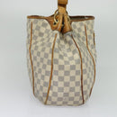 LOUIS VUITTON Damier Azur Galliera PM Shoulder Bag N55215 LV Auth 123282-3