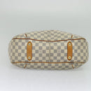 LOUIS VUITTON Damier Azur Galliera PM Shoulder Bag N55215 LV Auth 123282-5