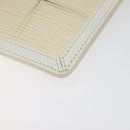 LOUIS VUITTON Epi Stretch Delmonico Pouch Cream M54603 LV Auth 123285-8