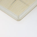 LOUIS VUITTON Epi Stretch Delmonico Pouch Cream M54603 LV Auth 123285-15