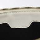 LOUIS VUITTON Epi Stretch Delmonico Pouch Cream M54603 LV Auth 123285-18
