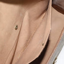 GUCCI GG Supreme Web Sherry Line Clutch Bag PVC Beige Red 89 01 031 Auth 123291-11