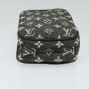 LOUIS VUITTON Monogram Mini US Digitale Pouch Noir M92066 LV Auth 123305-6