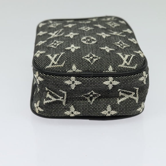 LOUIS VUITTON Monogram Mini US Digitale Pouch Noir M92066 LV Auth 123305