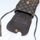 LOUIS VUITTON Monogram Mini Pochette Cancun Pouch Brown M95313 LV Auth 123306-10