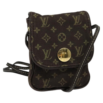 LOUIS VUITTON Monogram Mini Pochette Cancun Pouch Brown M95313 LV Auth 123306