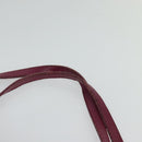 BURBERRY Nova Check Shoulder Bag PVC Beige Gold Auth 123325-9