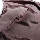 Miu Miu Matelasse Chain Shoulder Bag Velor Brown Gold Auth 123328-12