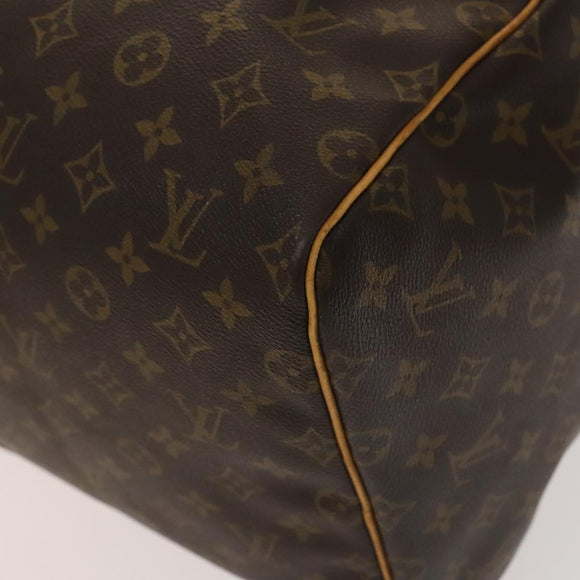 LOUIS VUITTON Monogram Keepall 55 Boston Bag M41424 LV Auth 123333