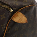 LOUIS VUITTON Monogram Keepall 55 Boston Bag M41424 LV Auth 123333-18