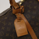 LOUIS VUITTON Monogram Keepall 55 Boston Bag M41424 LV Auth 123333-19