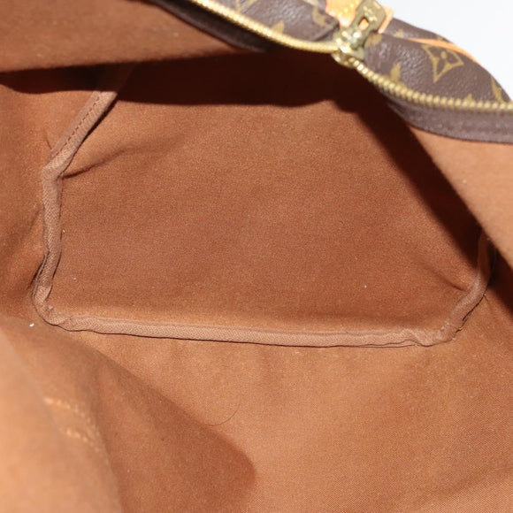 LOUIS VUITTON Monogram Keepall 55 Boston Bag M41424 LV Auth 123333