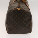 LOUIS VUITTON Monogram Keepall 55 Boston Bag M41424 LV Auth 123333-4