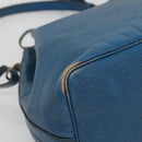 LOUIS VUITTON Epi Petit Noe Shoulder Bag Blue M44105 LV Auth 123335-15