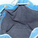 LOUIS VUITTON Epi Petit Noe Shoulder Bag Blue M44105 LV Auth 123335-19