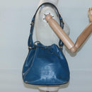 LOUIS VUITTON Epi Petit Noe Shoulder Bag Blue M44105 LV Auth 123335-22