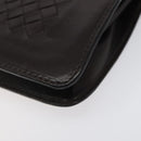 BOTTEGA VENETA INTRECCIATO Hand Bag Leather Brown Gold Auth 123359A-8
