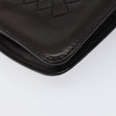 BOTTEGA VENETA INTRECCIATO Hand Bag Leather Brown Gold Auth 123359-15