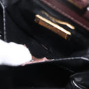 BOTTEGA VENETA INTRECCIATO Hand Bag Leather Brown Gold Auth 123359A-20