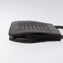 BOTTEGA VENETA INTRECCIATO Hand Bag Leather Brown Gold Auth 123359-3