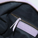 BALENCIAGA Classic Polly Hand Bag Leather 2way Purple 285345 Auth 123361-21