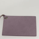 BALENCIAGA Classic Polly Hand Bag Leather 2way Purple 285345 Auth 123361-25