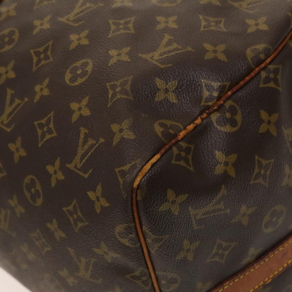 LOUIS VUITTON Monogram Keepall Bandouliere 55 Boston Bag M41414 LV Auth 123367