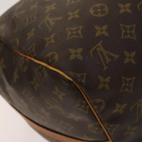 LOUIS VUITTON Monogram Keepall Bandouliere 55 Boston Bag M41414 LV Auth 123367